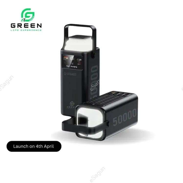 Green Turbo-50 Powerbank 50000 mAh
