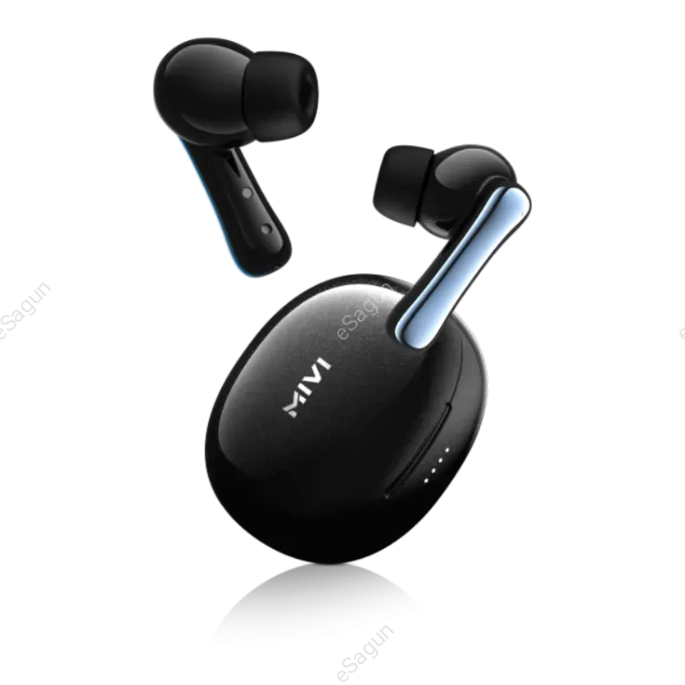 Mivi K7 Duopods | 50hrs Back up | ENC | Glossy Finish | Metallic Design | 50ms Low Latency