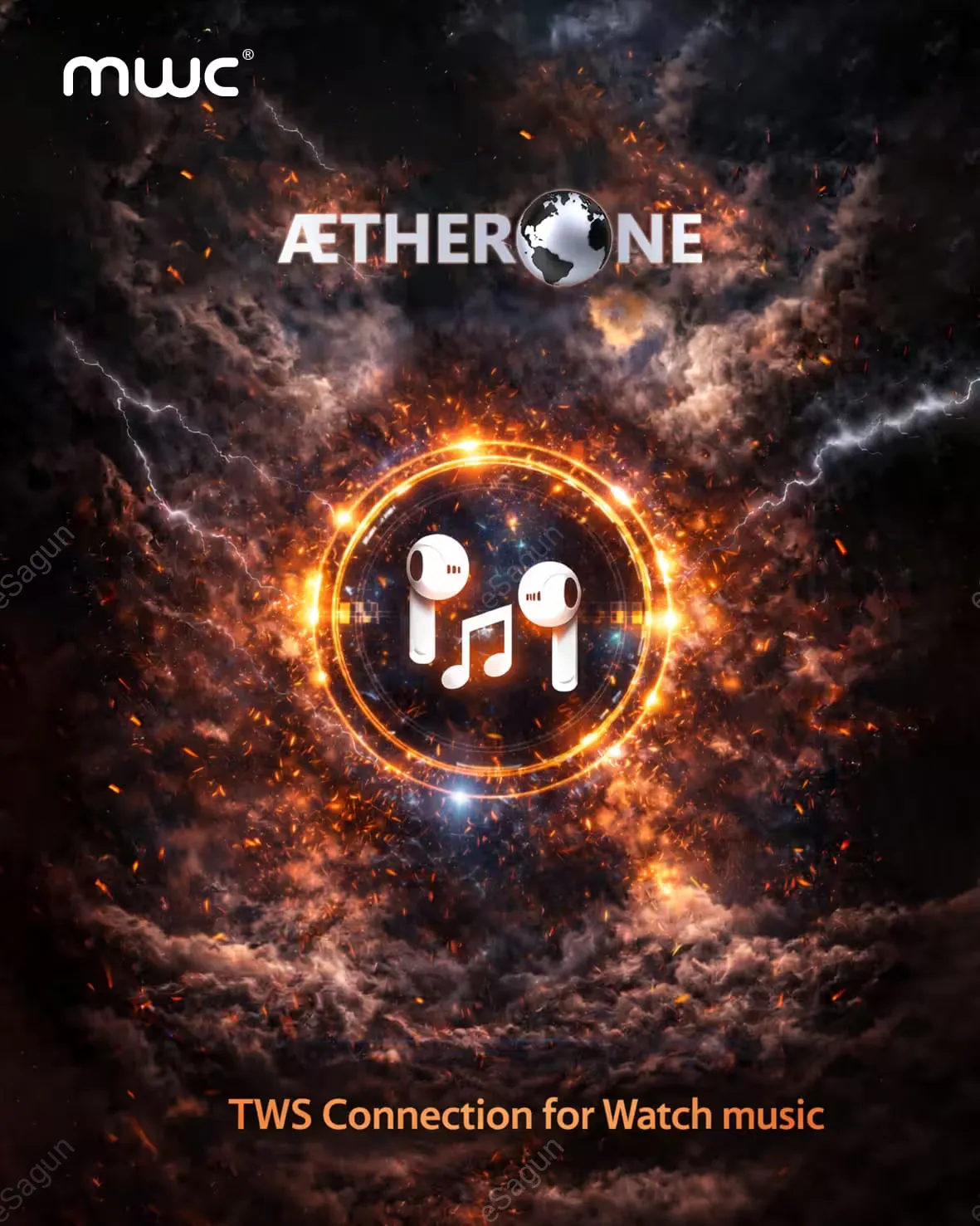 MWC AetherOne Watch Pro BT 5.3 smartwatch price in Nepal