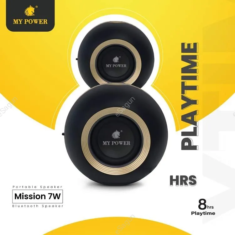 My Power Mission 7W Portable Speaker
