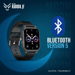 Asta WOLF Moon | 44mm Smartwatch | Bluetooth Calling | 1.83 inch Bright Touchscreen Display | Metallic Body | 6 Days Use Time | ipX4 Water Resistant |