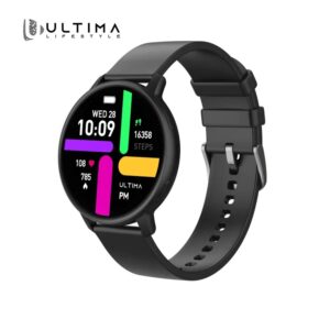 Ultima Watch Circle| 1.43" Amoled Display |BT Calling Smartwatch| IP68 Waterproof| Zinc Alloy Metal Frame Smart watch