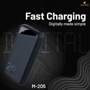 My Power 22.5w Fast Charging 20000mah Power Bank |TypeC Output Input | PD Q.C 3.0 M205