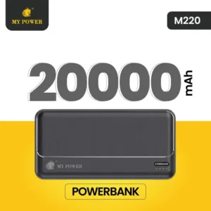 Mypower 20000mAh M220 Powerbank Micro And Type-C Input, Large Capacity Mobile Powerbank