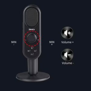 Jmary MC PW7 USB Microphone Condenser Computer Mic, Plug and Play Gaming Mic