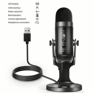 Jmary MC PW8 Podcast Broadcast Recording Microphones