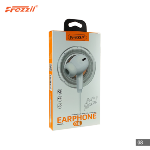 Frezzil G8 3.5 MM Jack Earphone With Soft Cushion Comfortable Earpiece