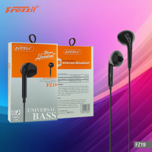 Frezzil FZ19 3.5 MM Jack Earphone With Mic Universal Bass