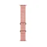 For Apple Watch Ultra Series 8 7 6 5 4 3 49mm 45mm 44mm 42mm Ocean Replacement Silicone Watch Band - peach