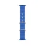 For Apple Watch Ultra Series 8 7 6 5 4 3 49mm 45mm 44mm 42mm Ocean Replacement Silicone Watch Band - Sky Blue