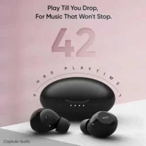 Mivi DuoPods K1 compact earbuds, AI-ENC,TWS with 42H Playtime, Deep Bass, Bluetooth Headset ( In the Ear)