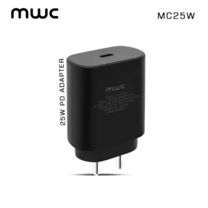 MWC PD Super Fast Charging Travel Adapter With Type-C Port | 3.0 PPS Max 25W | MC-25W