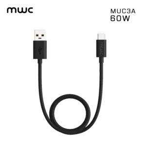 MWC USB To Type-C Super Fast Charging Cable | USB 3.1 | 20V/3A | 60W | MUC-3A