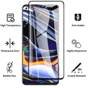 COON For Realme 5i High Transparency Tempered Glass Screen Protector