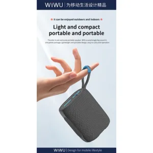 WiWU Thunder Wireless Speaker P26 Portable Premium Audio Speaker