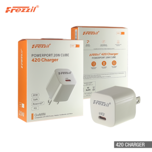 Frezzil 420 Powerport GaN 20W  Cube PD Charger