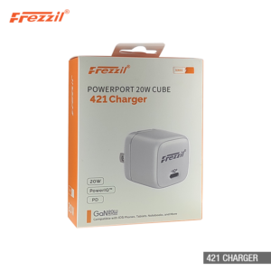 Frezzil 421 Powerport 20W  Cube PD  Foldable Two Pin Charger