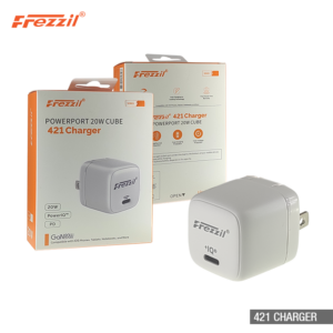 Frezzil 421 Powerport 20W  Cube PD  Foldable Two Pin Charger