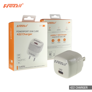 Frezzil 422 Powerport 35W  GaN Cube PD Two Pin Charger