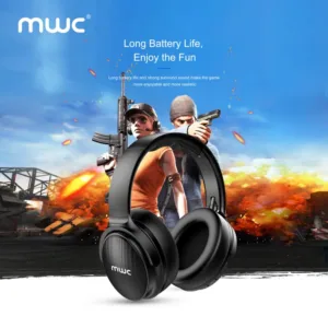 MWC Firo (MH01B) | Bluetooth 5.4 Headphone | HQ Stereo Sound | Standby Time 300H | Play Time 12 Hours | With 3.5mm Audio Jack