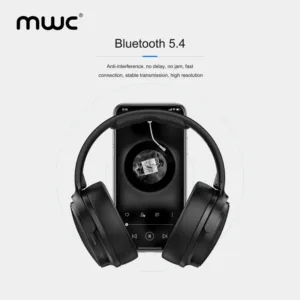 MWC Firo (MH01B) | Bluetooth 5.4 Headphone | HQ Stereo Sound | Standby Time 300H | Play Time 12 Hours | With 3.5mm Audio Jack