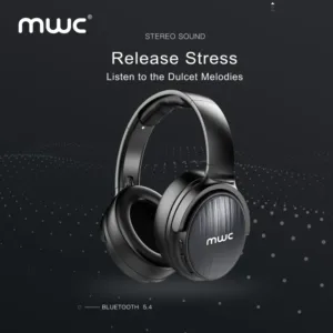 MWC Firo (MH01B) | Bluetooth 5.4 Headphone | HQ Stereo Sound | Standby Time 300H | Play Time 12 Hours | With 3.5mm Audio Jack