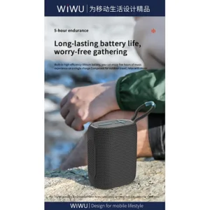 WiWU Thunder Wireless Speaker P26 Portable Premium Audio Speaker