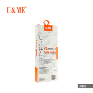 U & ME UM-02 Type C Flexible Soft Data Cable