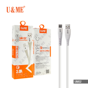 U & ME UM-02 Type C Flexible Soft Data Cable