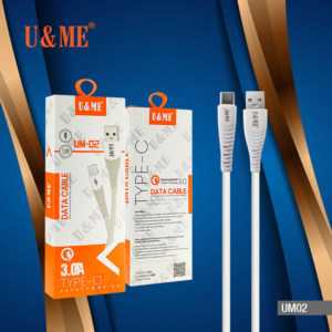 U & ME UM-02 Type C Flexible Soft Data Cable