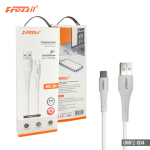 Frezzil UMFZ-004 USB To Type C 65W Fast Charging Soft Silicone Data Cable