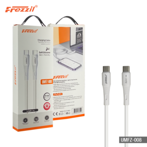 Frezzil UMFZ-008 Type C to Type C Fast Charging Silicone Data Cable