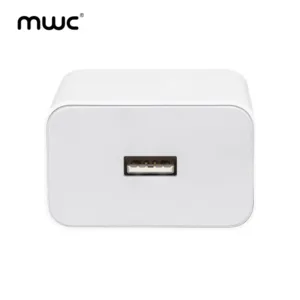 MWC USB-A 25W Fast Charging Travel Adapter | MUA25W | Compatible with All Brands | USB-A Port - White