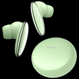 Mivi DuoPods N6, TWS Earbuds with AI Noise Cancellation ,IPX4 Water Resistant, 13mm Electroplated Drivers