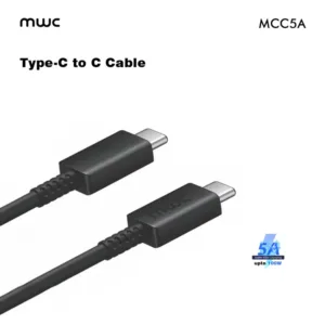 MWC Type-C To Type-C Super Fast Charging Cable | 5A | 100W | MCC-5A