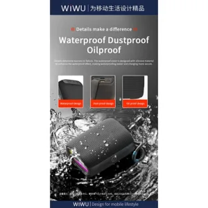 WiWU Thunder Wireless Speaker P26 Portable Premium Audio Speaker