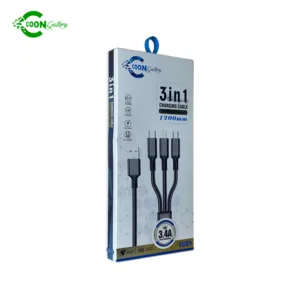 COON  CN10 3 in 1 Stable Data Cable With Fast and Safe Charging