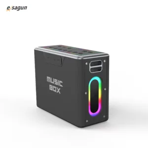 HiFuture Music Box | TWS Karaoke Bluetooth Speaker | 100W Output | Built-In-Powerbank | RGB Lighting | Portable Design