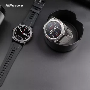 HiFuture FutureGO MIX2 Smartwatch | 1.43" AMOLED Display | Bluetooth Calling | 12 Days Battery | Sports Watch | Laniz Hub