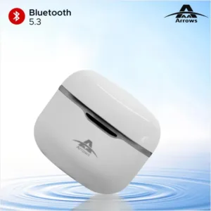 ARROWS P78 Max Extra Bass Wireless Bluetooth Earbuds With ENC | 16 Hours talk time | 13 mm drive | Call Noise Reduction | Bluetooth 5.2 | 6 Months Warranty