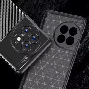 For OnePlus Ace 2 5G/11R Carbon Fiber Texture Shockproof TPU Phone Case