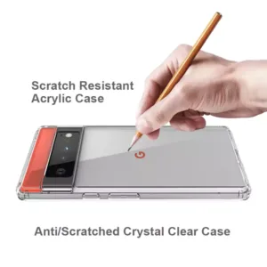 For Google Pixel 6 Pro Shockproof Scratchproof TPU + Acrylic Protective Case