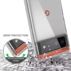 For Google Pixel 6 Shockproof Scratchproof TPU + Acrylic Protective Case