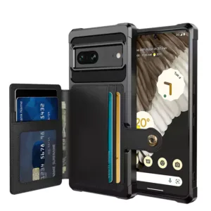 For Google Pixel 7 5G Magnetic Wallet Card Bag Leather Phone Case