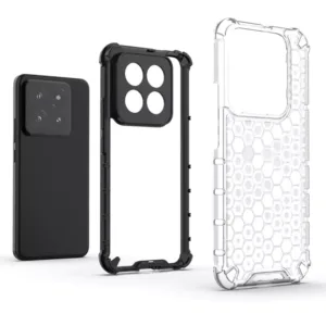 For Xiaomi 14 Pro Shockproof Honeycomb Phone Case