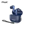 MWC Air Buds Mini 2 | Bluetooth 5.3 TWS | 10mm Driver | Game Mode | 50Hrs Total Time Playback | IPx4 Water, Dust And Sweat Resistant - Blue