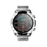 HiFuture Go Pro Smartwatch | Bluetooth Calling Features | 3 ATM Water Resistant | 20 Days Battery Backup | Stainless Steel Strap - Sliver