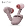 Ultima Atom 820 Earbuds With 25Hrs Playtime | Fast Charging | 13MM Drivers | IPX5 Sweat Proof | ENC Noise Cancellation Bluetooth Wireless Earbuds - Pink