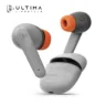 Ultima Atom 820 Earbuds With 25Hrs Playtime | Fast Charging | 13MM Drivers | IPX5 Sweat Proof | ENC Noise Cancellation Bluetooth Wireless Earbuds - Grey