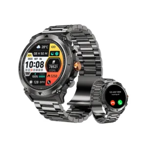 WiWU SW03 Waterproof IPX68 Smart Watch For Phone | Zinc Alloy |Health Sports Smart Watch